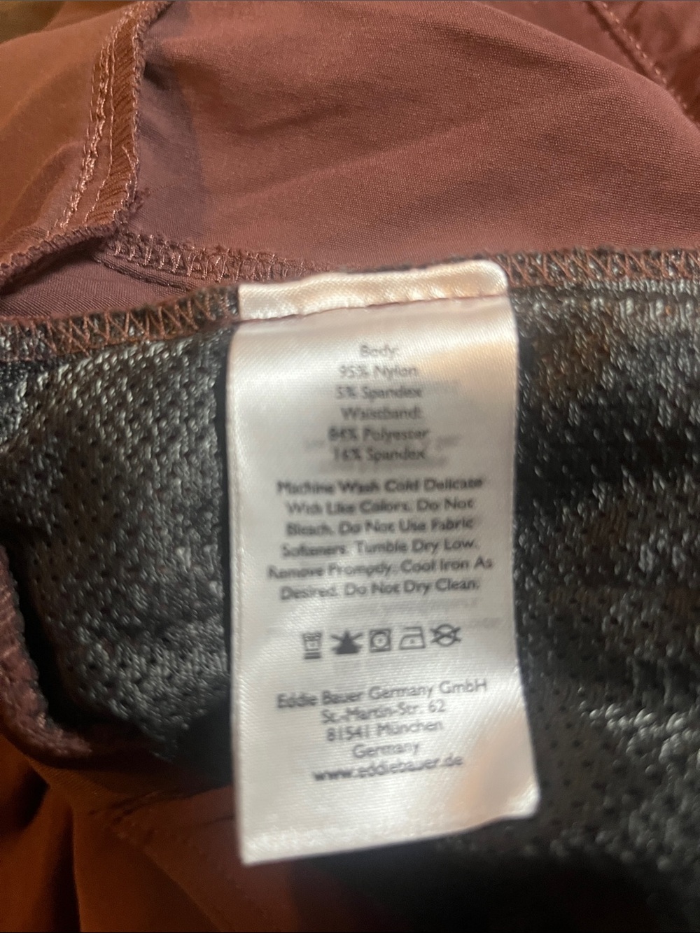 Eddie Bauer First Ascent Women Mauve Cropped Ankle Pants Hiking Outdoor Active - Picture 8 of 9